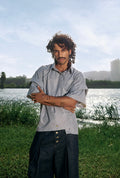 Asymmetric Overlap Shirt