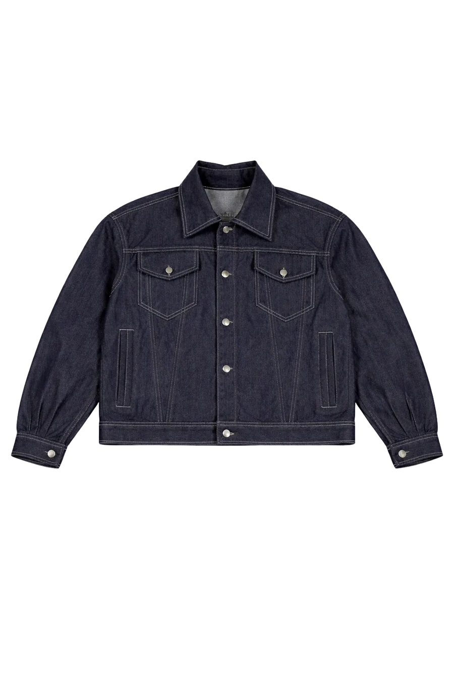RAW DENIM OVERSIZE JACKET