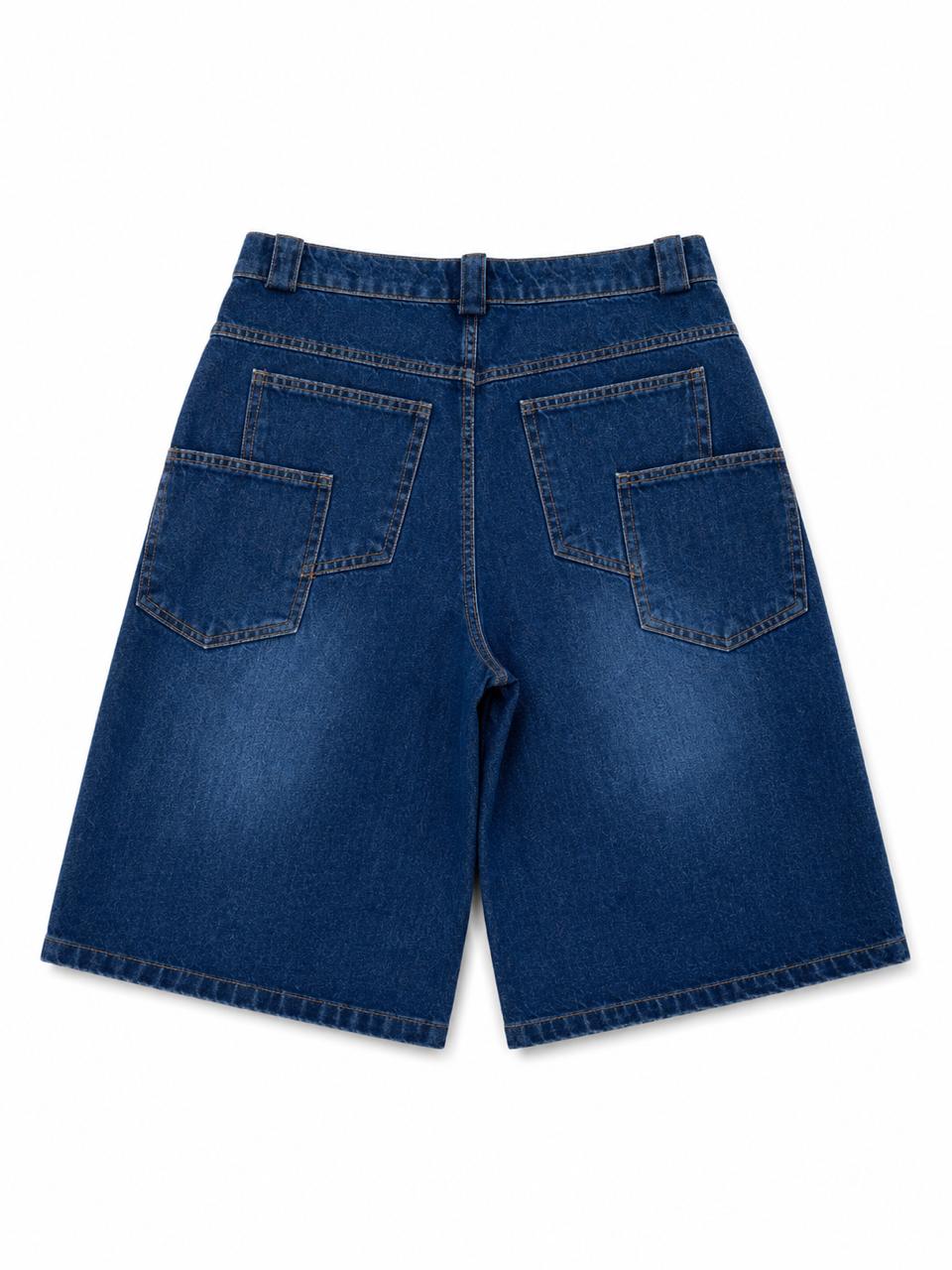 jorts raw denim 