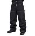 Raw Denim Bootcut Pants